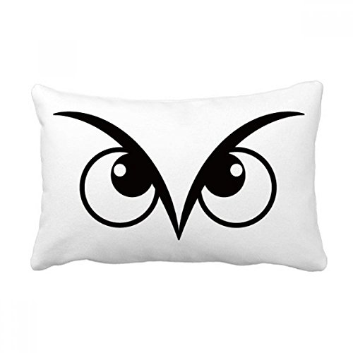Coussin lombaire motif vector black eye multicolore 16x24 pouces pour canapé