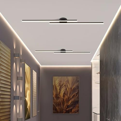 Plafón LED rectangular de 120cm para iluminar cocinas modernas 7