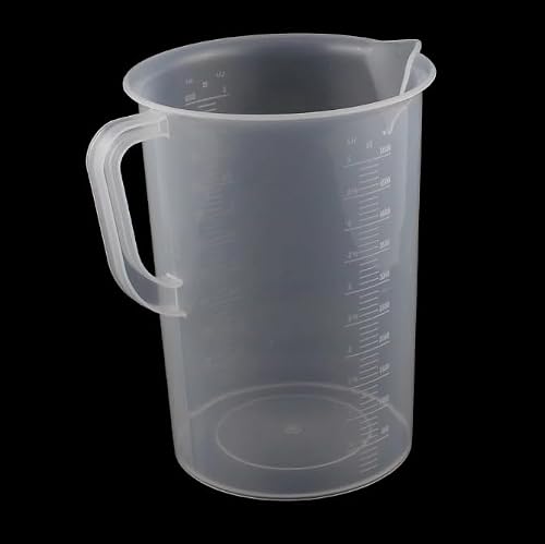 RYXO PP Transparent Plastic Measuring Jug… (EXTRA LARGE, 5000, ml)