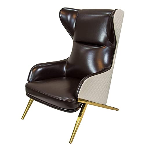 XYJHQEYJ Fauteuil de Dossier Haut de Dossier Chaise en Cuir