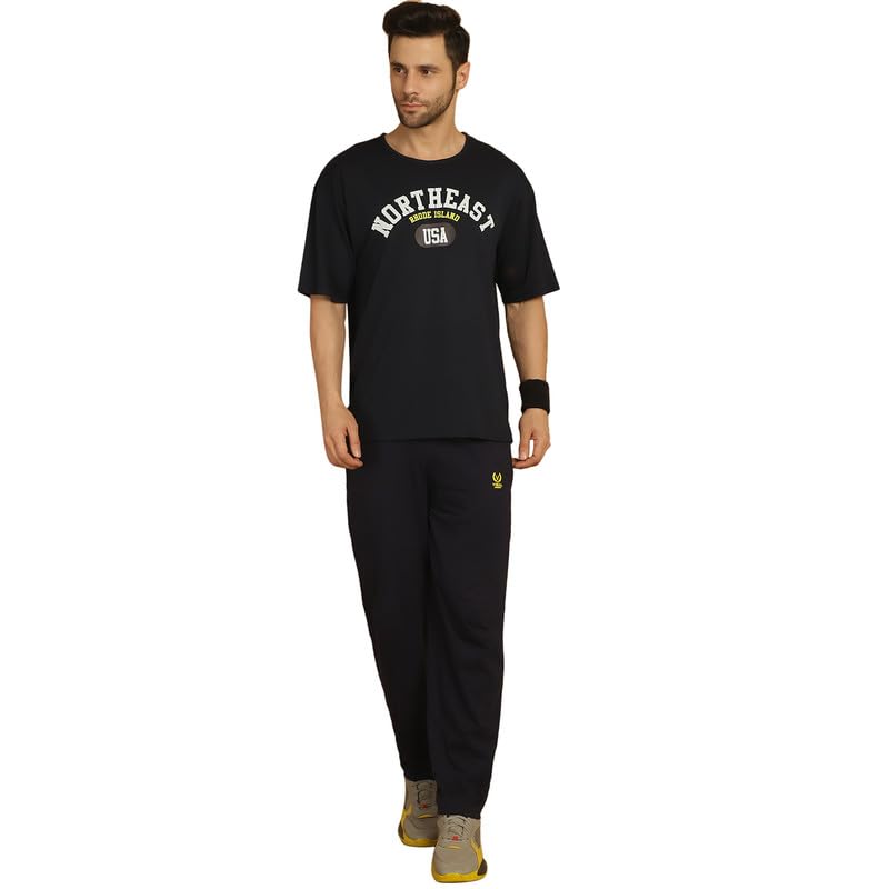 Mack Jonney Printed Round Neck Cotton Oversize Half sleeves Co-ord set Tracksuit For Men-P-MACK52845-picture-20
