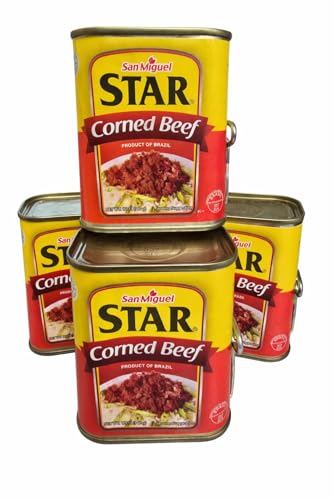 Star Corned Beef, 12oz Can, Pack of 4