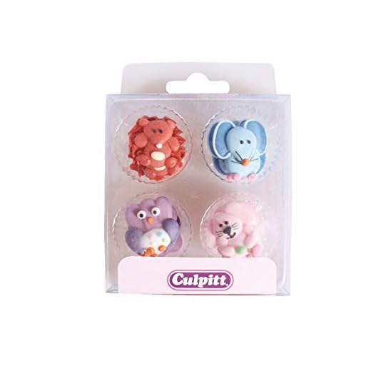Unbekannt Culpitt 12 Animales bebés de azúcar