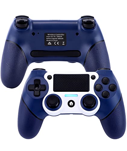 Wsxvzxc Wireless Remote Controller Compatible For Ps4 Console Ps4 Games With Programmable Headset Jack Dual Vibration Speaker Touch Pad Six-Axis Motion #TOP1