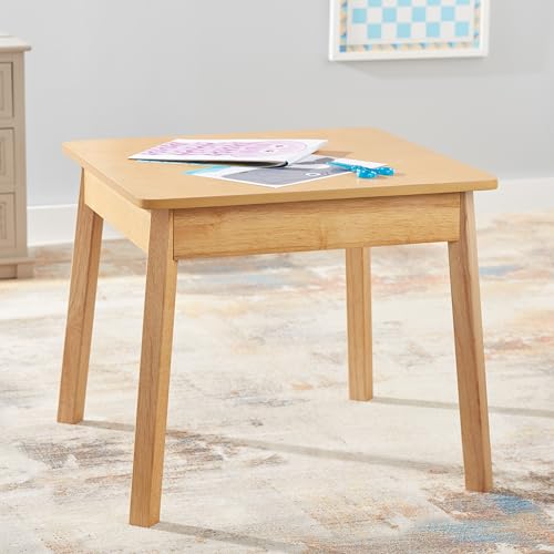 Table carrée Melissa & Doug en bois meuble robuste pour enfants
