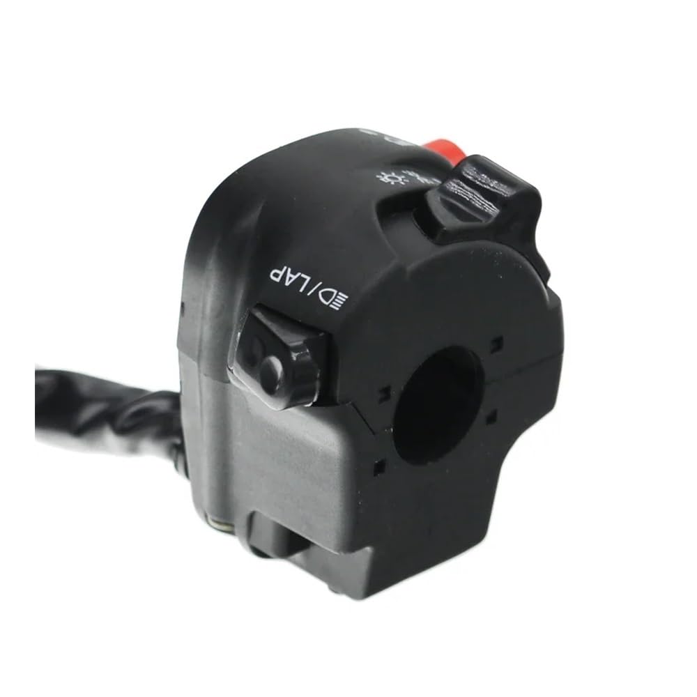 Interruttore manubrio motocicletta 22mm Interruttori Per Pulsante Clacson Per Moto Indicatore Di Direzione Fendinebbia Luce Avviamento Interruttore Controller Manubrio