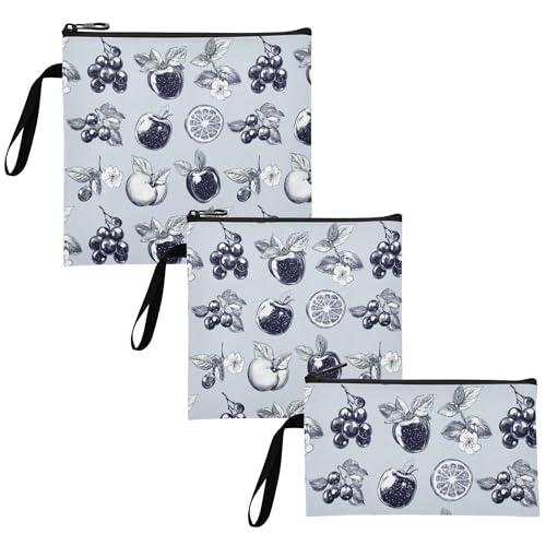 Set de 3 Bolsas Reutilizables con Cierre para Snacks miniatura 2