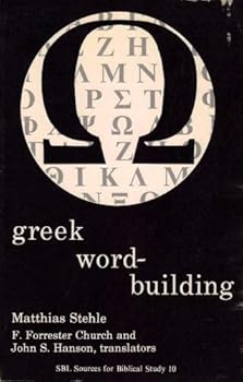 Paperback Greek word-building (Sources for Biblical study) Book