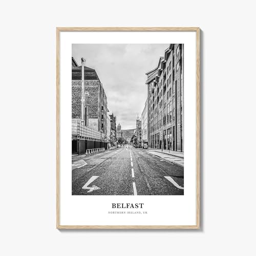 Belfast Wall Art, Belfast Wall Decor, Belfast Poster, Belfast Home Decor, Belfast Travel, Belfast Travel Print