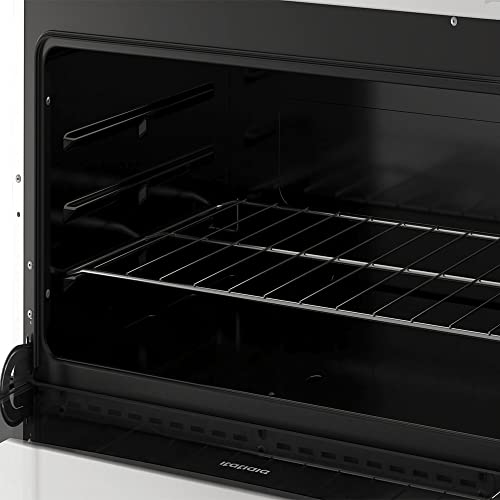Fogão 4 Bocas Bivolt Automático Mesa de Vidro Electra Glass Itatiaia Branco