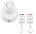 Price comparison product image Olympia BMD 210 Ceiling Motion Sensor with Alarm, Wireless Alarm System, 360° Detection Remote Control, Wireless PIR Motion Sensor with Battery, IR Infrared Alarm Alarm for Indoor Use