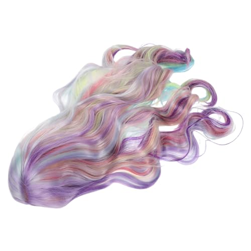 Postiche cosplay femme courte bouclée et colorée Mipcase