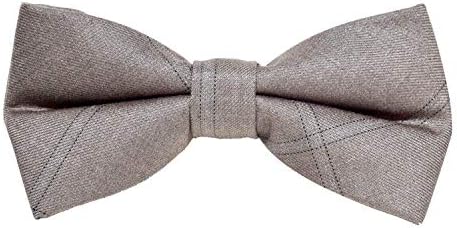 MASADA corduroy bow tie - men's accessory in vintage look, continuously adjustable, handmade with hook closure - 12 x 6 cm