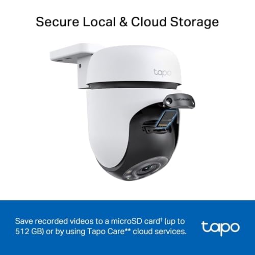 Tapo TC41 2K Pan/Tilt Outdoor Security Camera, WiFi Camera, 360° Smart Person Detection Motion Tracking, Full-Colour Night Vision, No Monthly Fee, Two-Way Talk, IP65, Works with Alexa & Google - Image 9