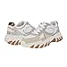 Guess Women's Norina Sneaker, Light Grey Multi 050, 7.5