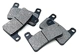 FCEFBGBHJ Delantera Bicicletas para S&uzuki para DL1000 V-Strom 1000 Adventure DL1000A ABS DL1000XA DL Motocicleta Pastillas Freno Delanteras Traseras(2X Front Brake Pads)