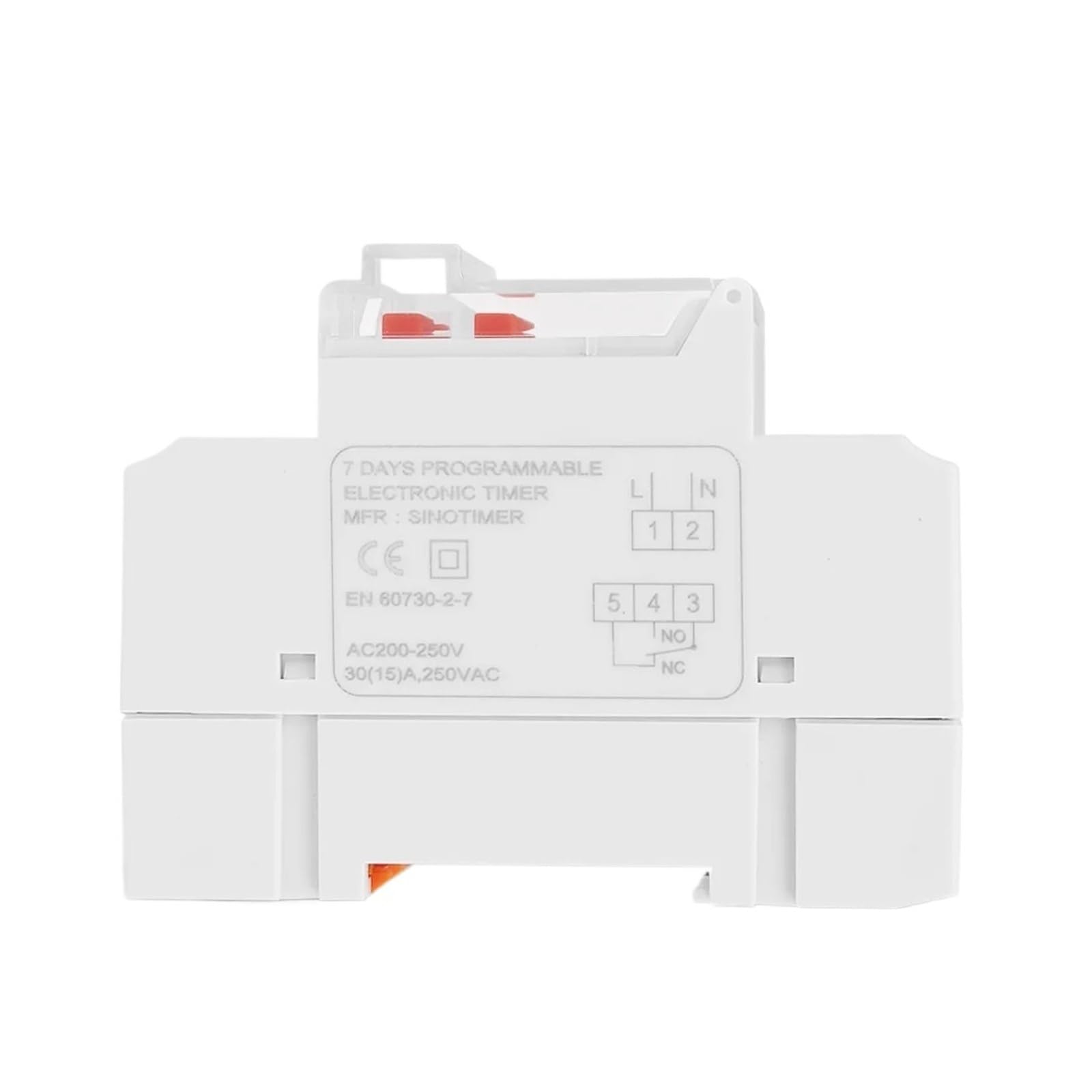 7 días 24 Horas Interruptor automático Carga Temporizadores ON/Off Control de relé(24V DC)