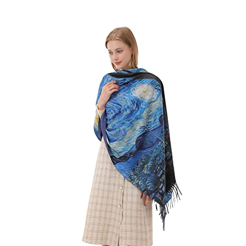 Scarf Shawl Wraps for Women Pashmina Soft Cashmere Scarf Printed