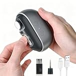 2026 Electric Nail Clippers&Nail File Automatic Trimmer with 3-Speed Adjustment LED Light, Built-in Storage, USB Rechargeable, Gently Trims Thick Nails Safe for Child Seniors Baby Electric Nail File