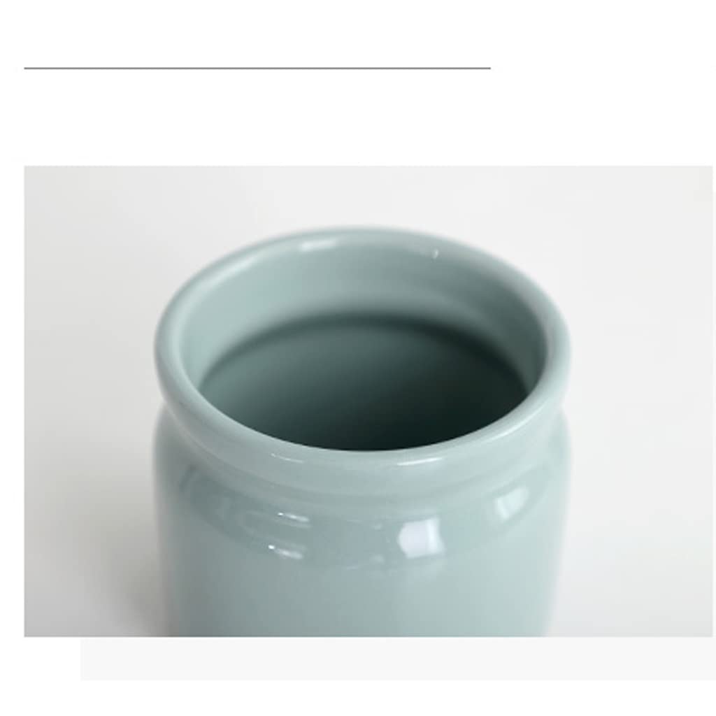 TBLOTYD Condiment Can Simple Ceramic Household Seasoning Jar Vinegar Oil Bottle Pot Combination Set Salt Jar Seasoning Jar Condiment Box seasoning Box Storage Bottle Se,A-S