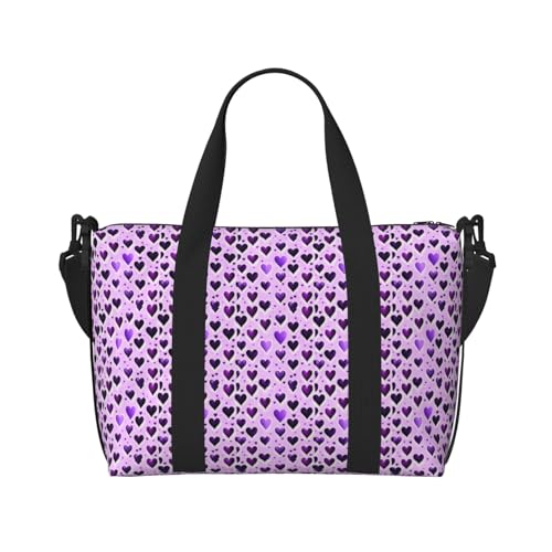 Sac à main de voyage léger violet résistant pour simplifier vos trajets