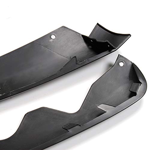 Air Dam Deflector, Compatible With 13-16 Ford Fusion 4 Door Front Bumper Lower Valance Panel Right Side And Left Side Replace Oem Fo1017100 #TOP3