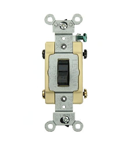 Leviton CS420-2E CP EB SW STD TGL 4W 20A120/277VAC