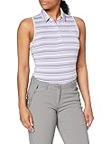 Camisa polo Under Armour Zinger SL Novelty Polo, Mujer, Morado (Salt Purple/Purple/Salt Purple 535), L