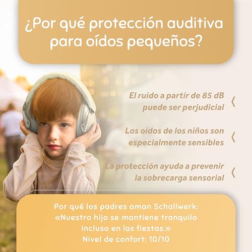 Miniatura 5 de Schallwerk Mini - Cascos Antirruido Para Bebés, Protección Auditiva Para Niños Y Bebés, Con Certificado Ce, Para La Vida Diaria Y Eventos