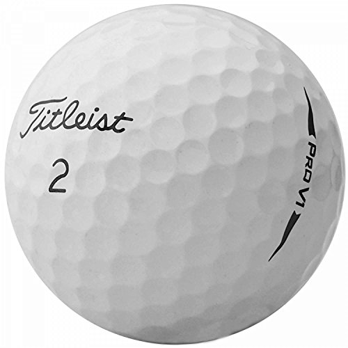 lbc-sports LbcGolf 50 Titleist Pro V1 Modell 2018 - AAA - Weiss - Lakeballs - gebrauchte Golfbälle - Teichbälle