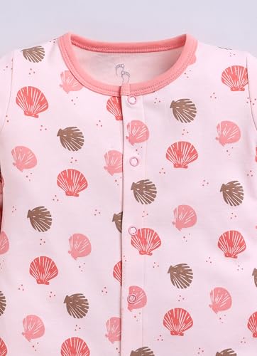 Image of BABYGO Baby Half Sleeve Rompers 100% Cotton for New Born Baby | Daily Suits for Baby Boys & Girls|0-3M| Infant Clothes| Pack of 1