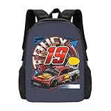 MTQDJ Martin Truex Jr 19 Backpack Lightweight Large Capacity Laptop Backpack Travel Backpacks For Unisex