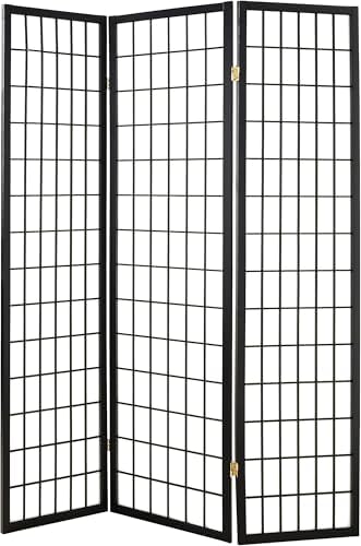 GTU Furniture-Shoji Room Divider - Japanese Style Wood