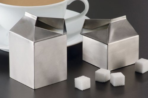 American Metalcraft Mcc300 Stainless Steel Milk Carton Creamer Dispenser, Silver, 3-Ounce #TOP1