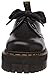 Dr. Martens, Women's Holly 2 Eye Shoe, Black Buttero, 6