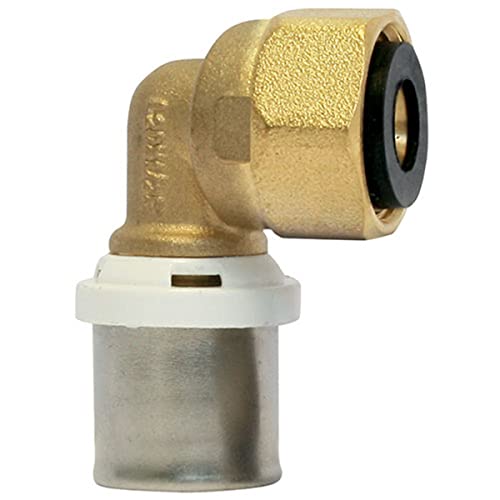 Écrou tournant coudé à sertir 20/27 - Ø26-3/4” - 30363-26-20 - Fixoconnect - Ayor