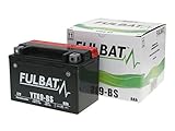 Marken-Batterie Fulbat YTX9-BS MF wartungsfrei passend für Kymco Yager 125 GT i Baujahr 2014-2015