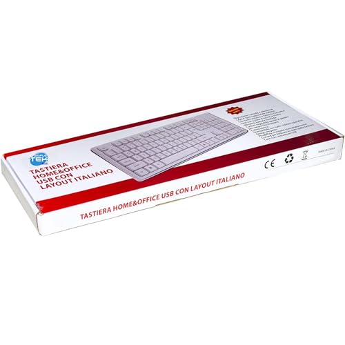 Clavier USB AZERTY blanc idéal pour le télétravail - 4