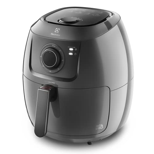 Fritadeira Elétrica sem oleo Electrolux Airfryer 5L 8 receitas pré-sugeridas desligamento automatico cesto removivel 1700W EAF50 grafite 127v por Rita Lobo 1 41ASsiMKcAL