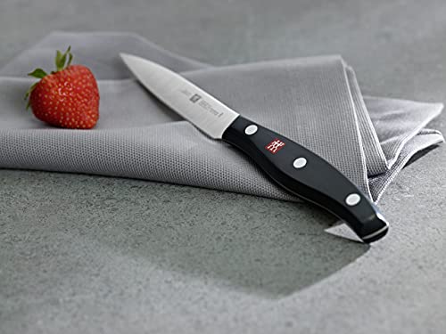 Zwilling Twin Signature 4-Inch Paring Knife, Razor-Sharp, Made In Company-Owned German Factory With Special Formula Steel Perfected For Almost 300 Years, Dishwasher Safe #TOP3