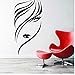 Visage Triste Mur Autocollant Pvc Mur Art Moderne Autocollants De Mode Vinyle Home Decor Accessoires Pour Salon Chambre 43X89Cm Sticker Mural