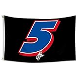 Kyle Larson Flag #5 Banner 3x5 Feet for Outdoor and Indoor Decoration