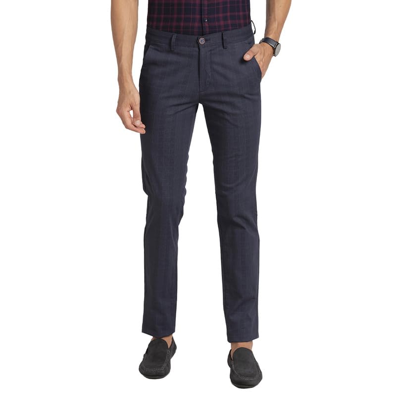 Pantalon coton stretch homme Turtle chino de loisirs à carreaux