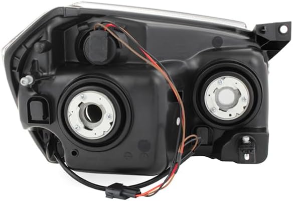 Replacement Black/Smoke Headlights Headlamps For 2005-2007 Dodge Magnum