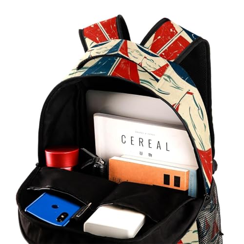 Sac à dos de voyage Campus multicolore taille unique pour ados - 4