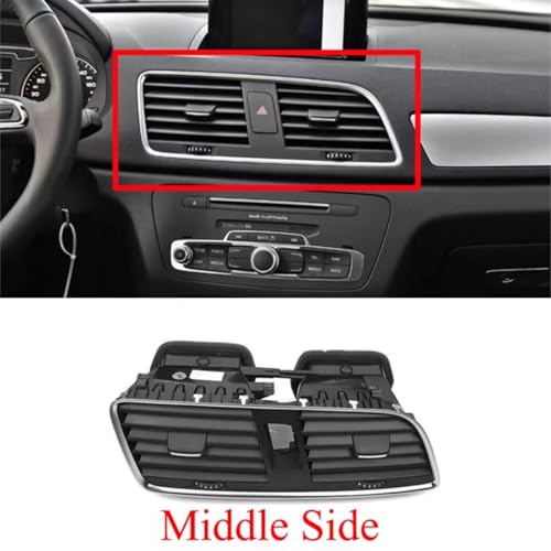 Grille aération console centrale Q3 2013-2018 buse climatisation avant 8UD820951 - 2