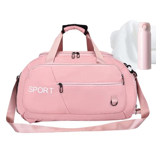 Sac de sport multipoches et imperméable doté d'une grande bandoulière amovible