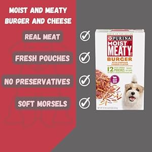 Moist and meaty canine meals burger with cheddar bundle with paw magnet  contains 1 field of moist and meaty canine meals pouches 4lb paw magnet   cucciolini doodles