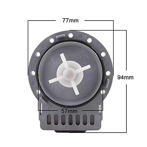 Cymeili Washing machine accessories Ultra durable 30W washing machine drain pump motor 220v general washer drain pump replacement kit for laundry appliance parts - Image 4