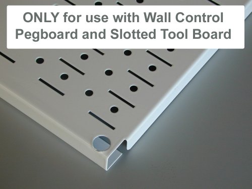 Wall Control Heavy Duty Hook Hook Pair - Slotted Metal Pegboard Heavy-Duty Hooks Pegboard and Slotted Tool Board - Black by Wall Control - Image 6
